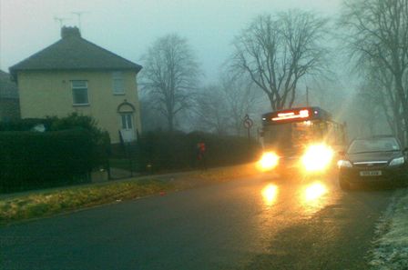 A Bus in Sheffield by Hamdan Dammag باص في شيفلد بعدسة همدان دماج 